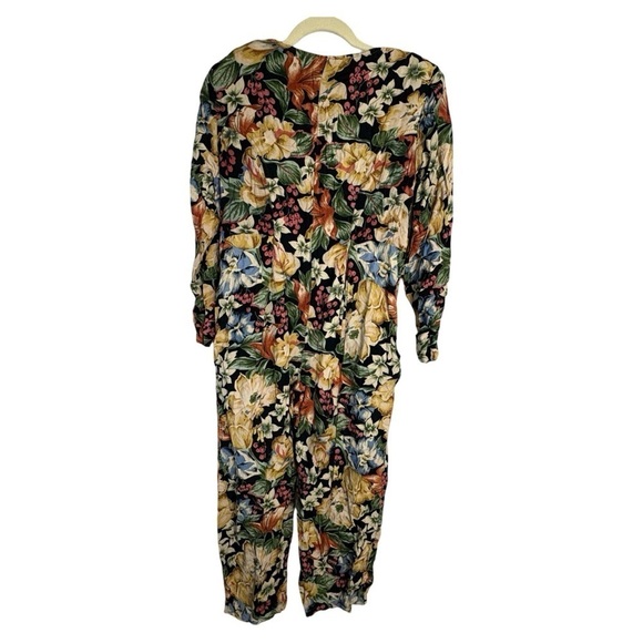 VINTAGE APRIL CORNELL Floral Jumpsuit - Picture 2 of 5